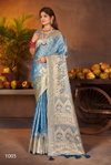 Shreemati 1 By Saroj 1001 To 1006 Soft Satin Wedding Sarees Wholesale Suppliers In Mumbai